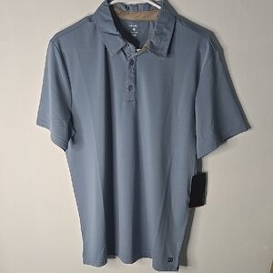 Layer 8 Men's Blue Polo Shirt